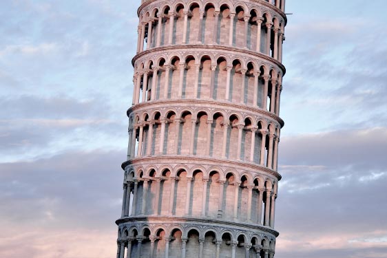 Leaning Tower of Pizza